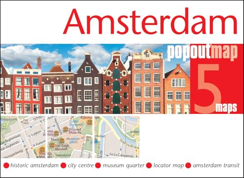 Amsterdam Popout Map: Popout Map (Popout Maps)