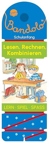 Bandolo. Lesen, Rechnen, Kombinieren: Lernspiel mit Lösungskontrolle für Kinder ab 5 Jahren
