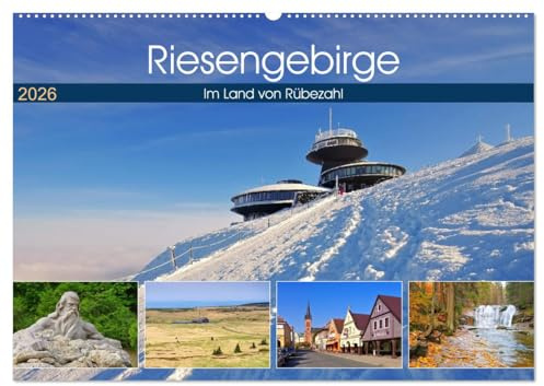 Riesengebirge - Im Land von Rübezahl (Wandkalender 2026 DIN A2 quer), CALVENDO Monatskalender: Bilderreise durch das Riesengebirge (CALVENDO Orte)