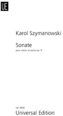 Sonate: op. 9. für Violine und Klavier.: op. 9. Violine und Klavier. Partitur.