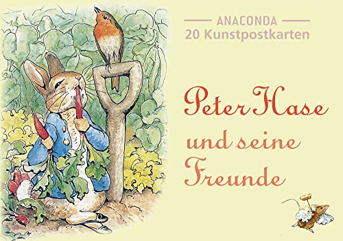 Postkarten-Set Peter Hase: 20 Kunstpostkarten aus hochwertigem Karton. ca. € 0,25 pro Karte (Anaconda Postkarten, Band 24)