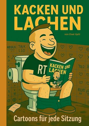 KACKEN UND LACHEN: CARTOONS FÜR JEDE SITZUNG [ Toilette Humor Geschenk WC Witze Geburtstag Weihnachten Ostern Nikolaus Lustig ]