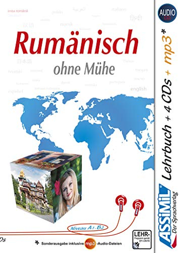 ASSiMiL Rumänisch ohne Mühe - Audio-Plus-Sprachkurs - Niveau A1-B2: Selbstlernkurs in deutscher Sprache, Lehrbuch + 4 Audio-CDs + 1 MP3-CD: ... + 4 Audio-CDs + 1 mp3-CD (Senza sforzo)