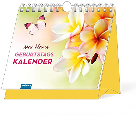 Mein kleiner Geburtstagskalender: Aufstellkalender, 15 x 13 cm
