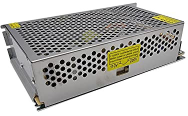 DC 12V Trasformatore LED 200W AC DC Convertitore Alimentazione Driver Metallo 16A per Illuminazione LED