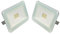 Trango 2er Pack IP65-206DC 20 Watt IP65 12/24 Volt DC - 6000K Tageslichtweiß (kaltweiss) LED Fluter Ladeflächenbeleuchtung Flutlicht, Baustrahler, Camping Strahler, Ladeflächenstrahler, Arbeitsleuchte
