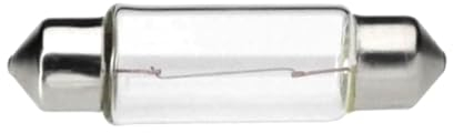 WITTKOWARE 1 Stück Soffitten-Lampe in Röhrenform, 8x31mm, S7, 18V/3W, warmweiß (z.B. für Sprechanlage, Skalenlampe, Hintergrundbeleuchtung)