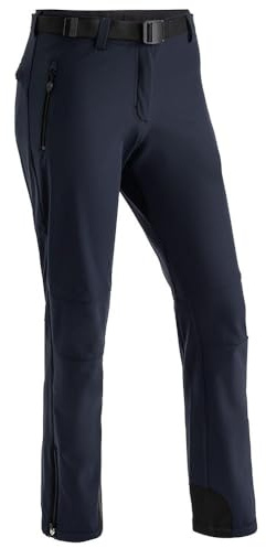 maier sports Tech Pants W, Women's Warm Hiking Trousers, Water-Repellent Softshell Outdoor Trousers for Trekking and Hiking, PFC-Free, mSTRETCH pro 2 & stormprotec Technology