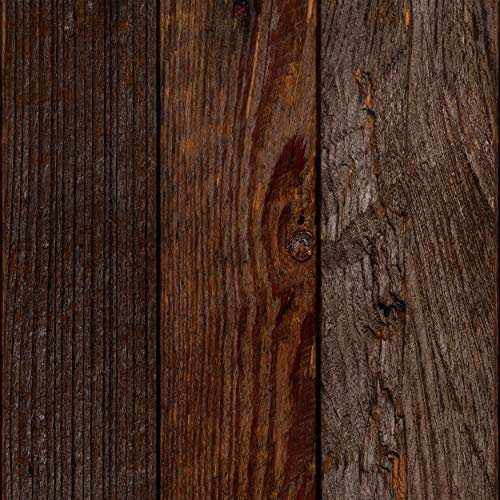 decomonkey Fototapete | Tapetenrolle 10 m Tapete Vliestapete Deko Panel Modern Design Wanddeko Wandtapete Wohnzimmer Schlafzimmer | Holzwand Holz Brett