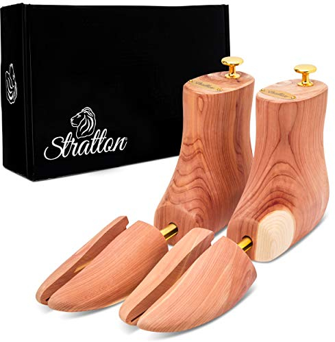 Stratton Boss Cedar Boot Tree For Men | Aromatic Red Cedar | Great Gift For Men!, Cedar, 9-10.5 US/L