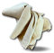 Peau de chamois véritable | Chiffon de nettoyage | Lustrage et séchage voiture | Ne raye pas | Entretien auto et moto | Astiquage appareils ménagers et salle de bains | Kibros PCHAM01