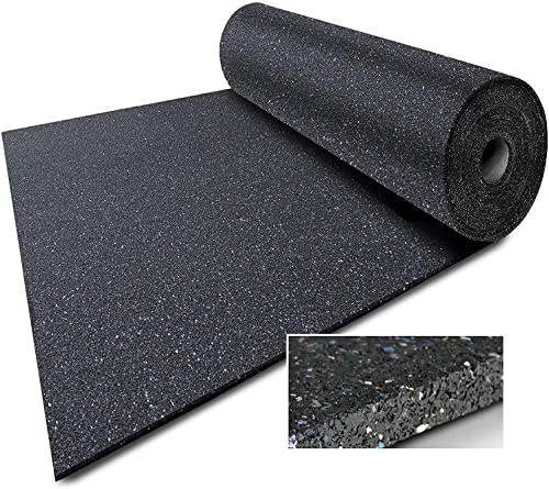 Stallmatte aus Gummigranulat | Stallboden | Leichte Verlegung & rutschfestes Liegen | Entlastung von Gelenken & guter Halt (Stärke: 0,5 cm, 500 x 62,5 cm)