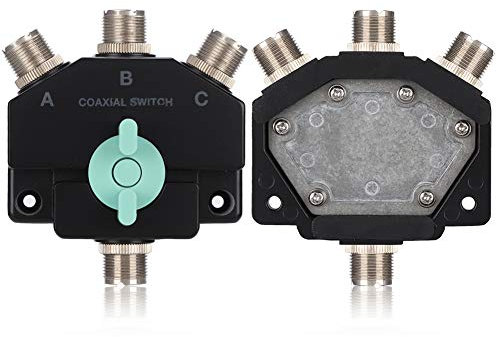 Goshyda Koax-Umschalter, CX-310 1 Schaltkreis 3 DC-800MHz M-J-Schnittstelle Multifunktionsantenne Kurzwellenbasis