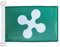 AZ FLAG Bandiera Navale Lombardia 45x30cm - Bandiera Maritima Lombarda - Regione Italia 30 x 45 cm speciale Nautismo, Padiglione Nautico