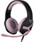 Konix Mythics Kabelgebundenes Gaming-Headset Nemesis PS4, PS5, Switch, Xbox One und Series X|S - Mikrofon - 1,5 m Kabel - 3,5 mm Klinkenstecker - Schwarz und Rosa
