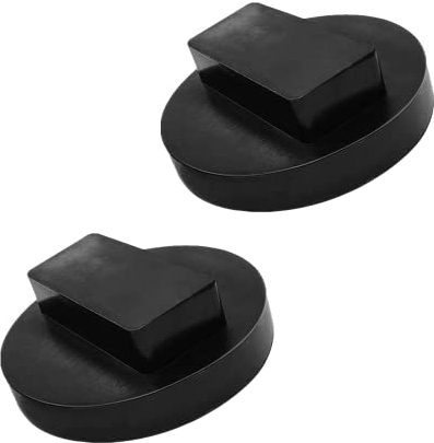 2 PCS Jack Pad durable Rubber Pad Slotted Frame Rail Protector For BMW Series