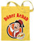 Beutel gelb - Döner Kebab Bedruckt - Langer Henkel - Jutebeutel zum Einkaufen - Shopping - Tragetasche - Stoffbeutel - Umhängetasche
