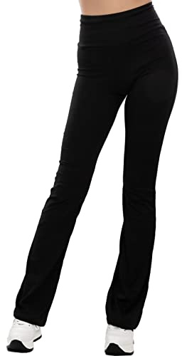 Toocool Yoga-Hosen Damen, Sporthosen, Latzhosen, Schlaghosen Jazzpants Damen, Flared Pants und Sport Hose - Style H908
