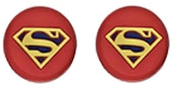 Pack of 2pcs Superman Thumb Grips for PS5 / PS4 / XBOX One X/S Joystick Controller Skin Caps - PARTS4U®