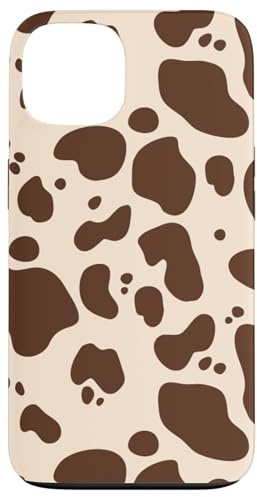 Hülle für iPhone 13 Kuhfell-Druck-Design