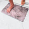 Pure 4Home - Stone Bath Mat | Badematte Stein | Diatomite Stone Bath Mat | 60cm x 39cm Stein Badematte Quick Dry | Seinmatte Badezimmer | Stone Quick Drying Mat (Pietra Gris)