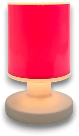 Niermann Standby Akku-Tischleuchte Pastellrosé, 2200mAh, 1,5 Watt LED, bis zu 8 Stunden Leeuchtdauer, inkl. USB Kabel, Kinderlampe, Kinderleuchte