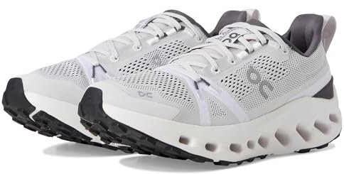 On Cloudsurfer Trail Sneaker für Damen, Frost/Weiß, 39 EU