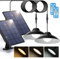 Aigostar Luce Solare Led Esterno con Telecomando 50W 500LM Lampade da Esterno solari IP65 Faretti Solari Esterni,temperatura colore regolabile 3000K/4000K/6500K, Lunghezza cavo 3M, 2 pcs
