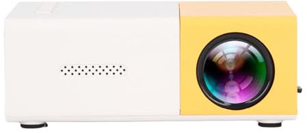 Minis HD Projektor, Bildgebung mit Diffuser Reflexion, Mobiler Gleicher Bildschirm, Lange Akkulaufzeit, Integrierte Lautsprecher, Tragbar und Kompakt, für den Außenbereich