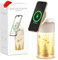 COLSUR 3 in 1 Bluetooth Lautsprecher Mag-Safe Ladestation für iPhone Wireless Charger für AirPods Nachttischlampe Nachtlicht Geschenke für Männer Frauen Geburtstagsgeschenk für Männer (Christmas)
