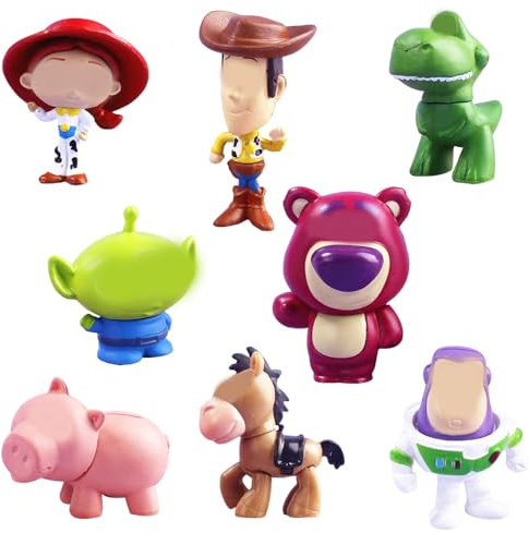 RFJYGWQM 8PCS Story Mini Figures Set, Story Anime Figures, Story Figures Model, Story Figures Cake Decoration For Kids Birthday, Home Desktop Decoration