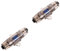 ULTECHNOVO 2pcs Car Insurance Tube Surge Board Fuse Outlet USB Power Adapter Power Board Surge Protector Speaker Cable USB Charger Station Board USB c With USB Double Adapter Wire Plastic