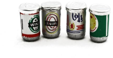 Gutshof miniaturen Puppenhaus Kaufladen Lebensmittel Getränke Bierdosen