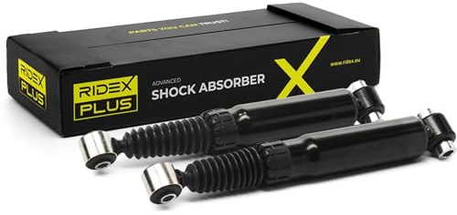 RIDEX PLUS 854S1564P 2x Stoßdämpfer Stossdämpfer Gasdruck Hinten Kompatibel mit PEUGEOT 206 Schrägheck 2A/C 31306757043 31306757044 520690