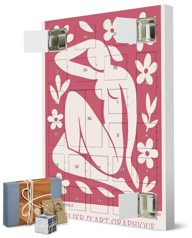 Adventskalender zum Selbstbefüllen Atelier D'art Graphique (new) artboxONE Adventskalender Floral