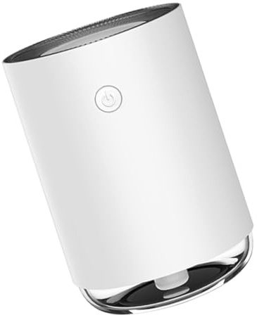QUMIIRITY Mini Humidificador Portátil USB de Aire Aromático, Difusor de Aroma para Oficina, Hogar y Coche, Color Crema, Tamaño Compacto, Humidificador de Aire para Aromaterapia y Ambiente