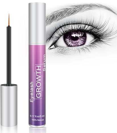 Wimpernserum Ohne Hormone,Wimpernwachstumsserum,Lash Serum,Augenbrauen-Enhancer-Serum und Wimpernserum für längere,dichtere volleres,Wimpern–Pflegende und feuchtigkeitsspendende Formel vegan