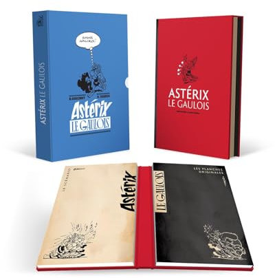 Asterix FR 01 Asterix Le Gaulois Coffret anniversaire 65 ans: Coffret édition anniversaire : Le scénario ; Les planches originales