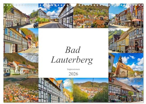 Bad Lauterberg Impressionen (Wandkalender 2026 DIN A3 quer), CALVENDO Monatskalender: Zwölf beeindruckende Bilder der Stadt Bad Lauterberg (CALVENDO Orte)