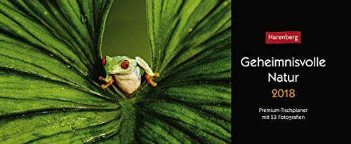 Geheimnisvolle Natur Premium-Tischplaner. Tischkalender 2020. Wochenkalendarium. Spiralbindung. Format 30,5 x 10,5 cm: Premium-Tischplaner mit 53 Fotografien