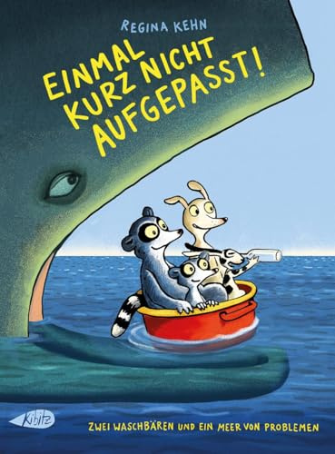 Einmal kurz nicht aufgepasst: Zwei Waschbären und ein Meer von Problemen