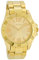 Oozoo Herrenuhr mit Glieder Metallband und Faltschließe 40 MM Goldfarben/Goldfarben C5401