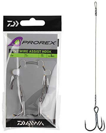 Daiwa Prorex 7x7 W. As. Ho. 14kg 9cm #2 Stinger Haken