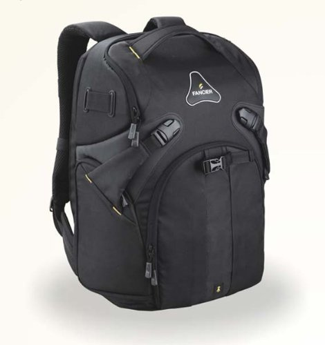 moderntex großer Fotorucksack 47 x 37,5 x 25cm mit variablen Innenraumtrennern und Regenschutz