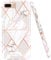Jaholan Coque pour iPhone 7 Plus Forme de Cubes de dégradé doré Brillant, Transparent Bumper en Caoutchouc TPU Souple Coque de téléphone pour iPhone 7 Plus/8 Plus/6 Plus/6S Plus Rose Gold Pink