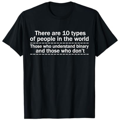 Computer Science Binary System Dual System Programmer T-Shirt