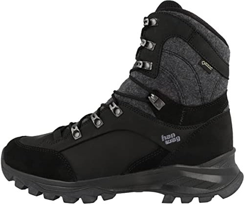 Hanwag Banks Winter GTX Men Größe UK 10,5 Black/Asphalt