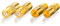 SEBSON SAT Antenne Adapter Set - 2x F-Buchse auf Koax Stecker (IEC), 2x F-Buchse auf Koax Buchse (IEC) - SAT Kabel Adapter