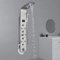 fyheast Columna de ducha hidromasaje LED 6 funciones sistema ducha lluvia cascada, ducha