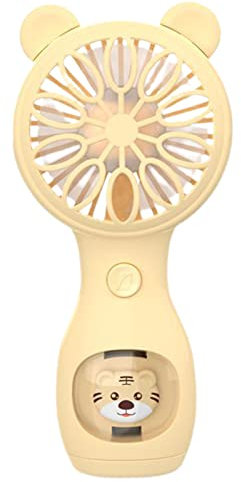 VALINK Mini ventilateur portable alimenté par piles, vitesse du vent réglable pour enfants, maison, extérieur, bureau, école, voyage